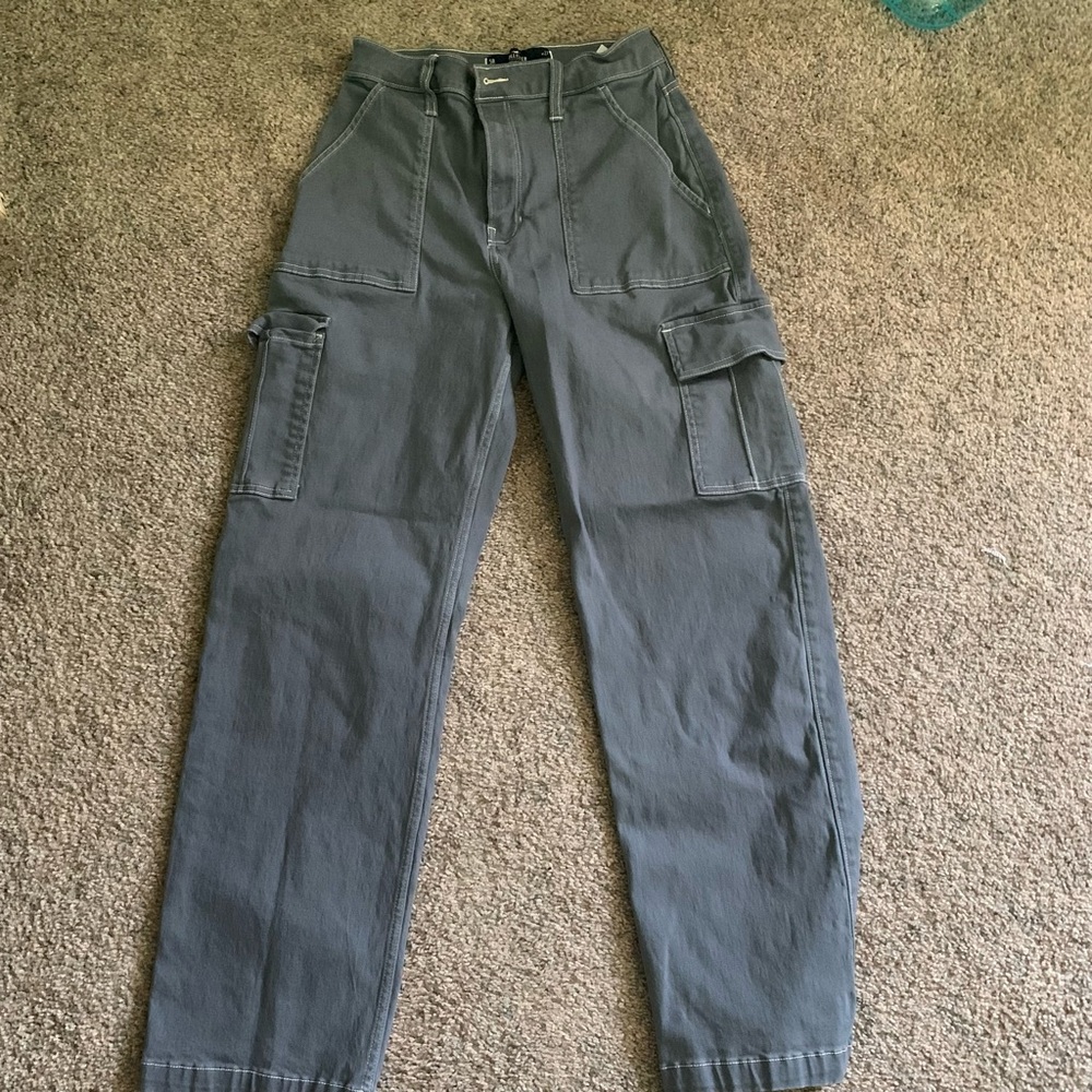 Cargo Pants Contrast Stitching - image 4